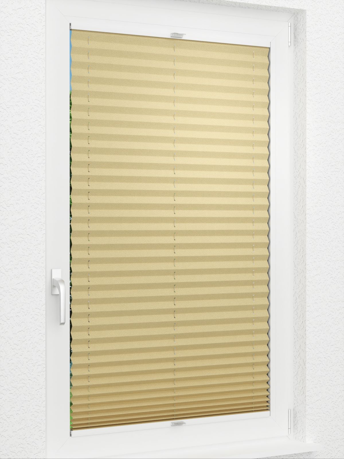 Detailansicht Plissee Color Krepp Reflex 754vs