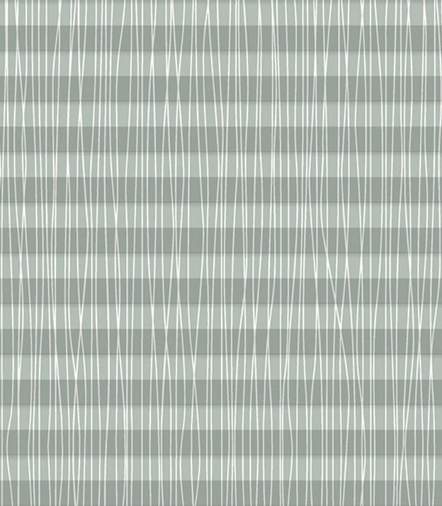 Detailansicht DUETTE® Welle grün 2459 A006