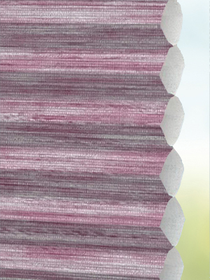 Stoff Plissee Maßanfertigung DUETTE® Yanson/Vegas rose