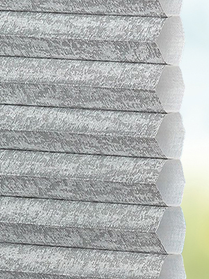 Stoff Plissee Maßanfertigung Kariki Metallic 20.349