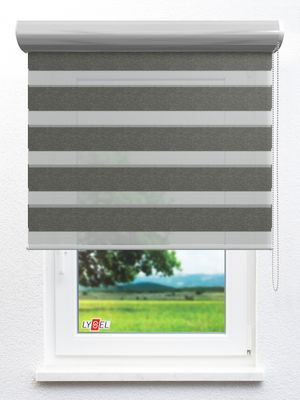 Doppelrollo Berrias_27203ro Fensteransicht