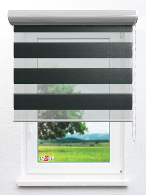 Stoff Rollo Ma&szlig;anfertigung Doppelrollo Corte_15403ro