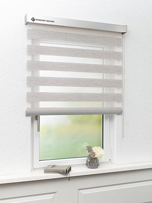 Doppelrollo Zapopan 71-02ro Fensteransicht