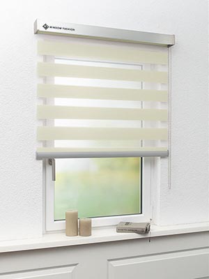 Doppelrollo Zapopan 71-07ro Fensteransicht