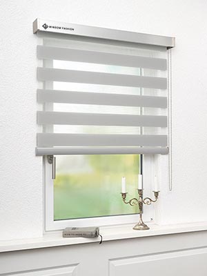 Doppelrollo Dallas 37-042ro Fensteransicht