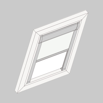 Dachfensterrollomodell Comfort